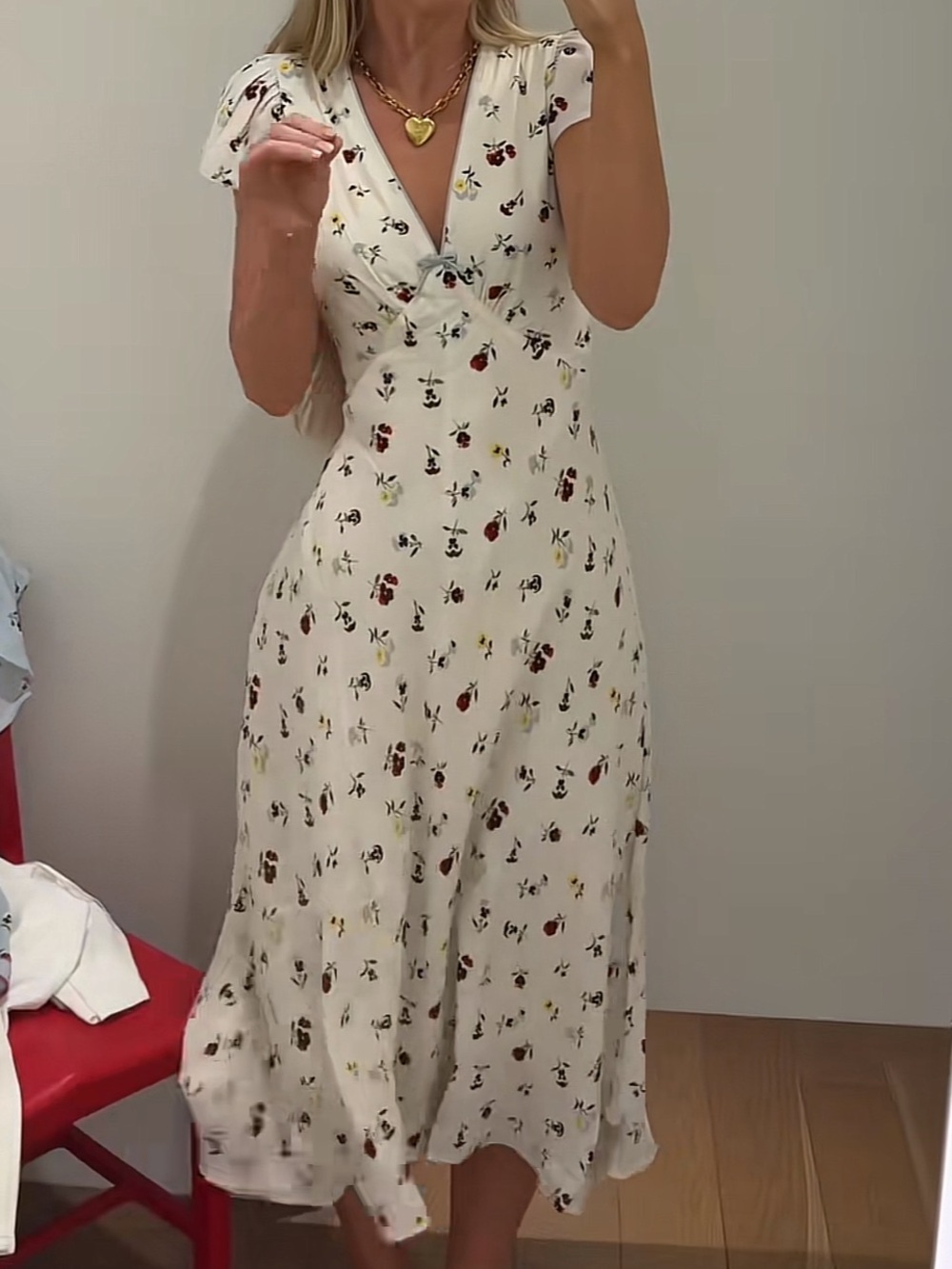 Gap x Doen Floral Midi Dress